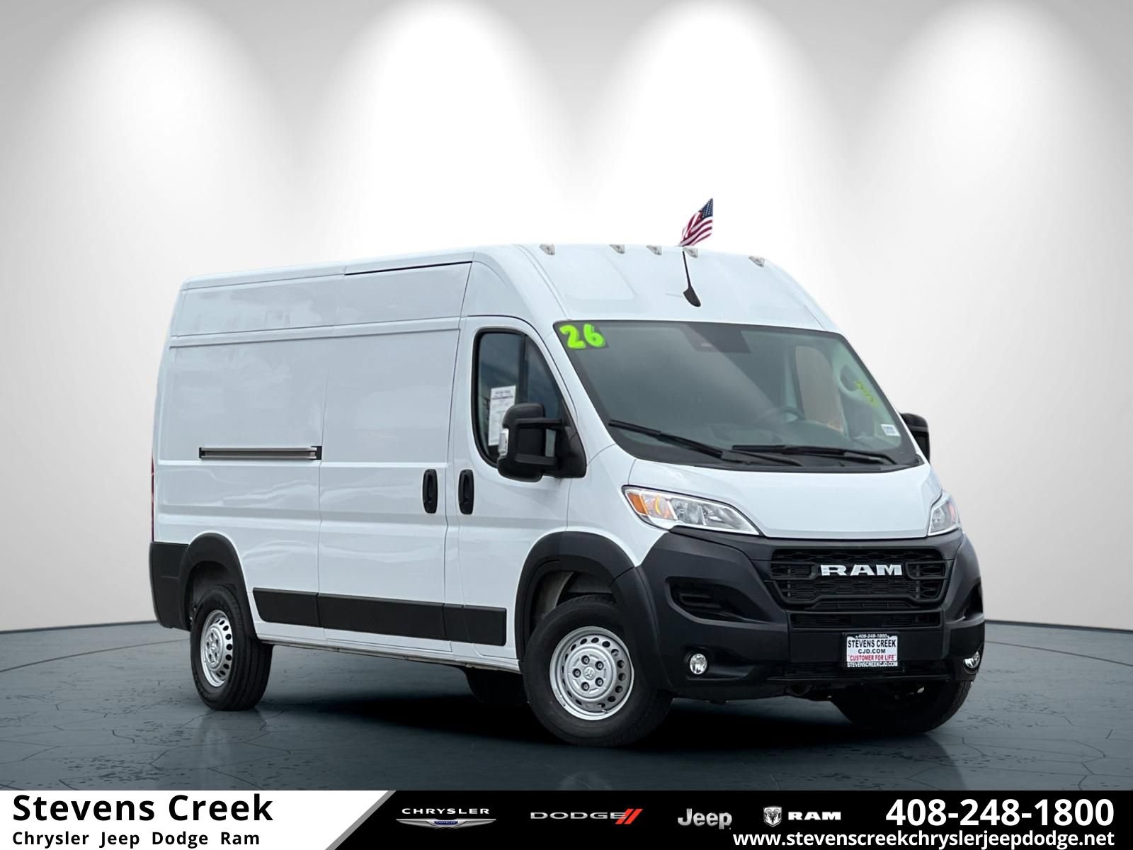 Used 2026 RAM ProMaster 2500 w/ Convenience Group FWD image 1