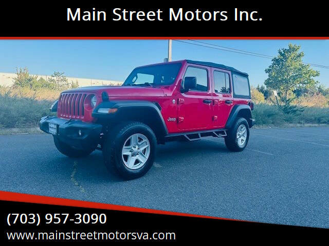 Used 2018 Jeep Wrangler Unlimited Sport image 1
