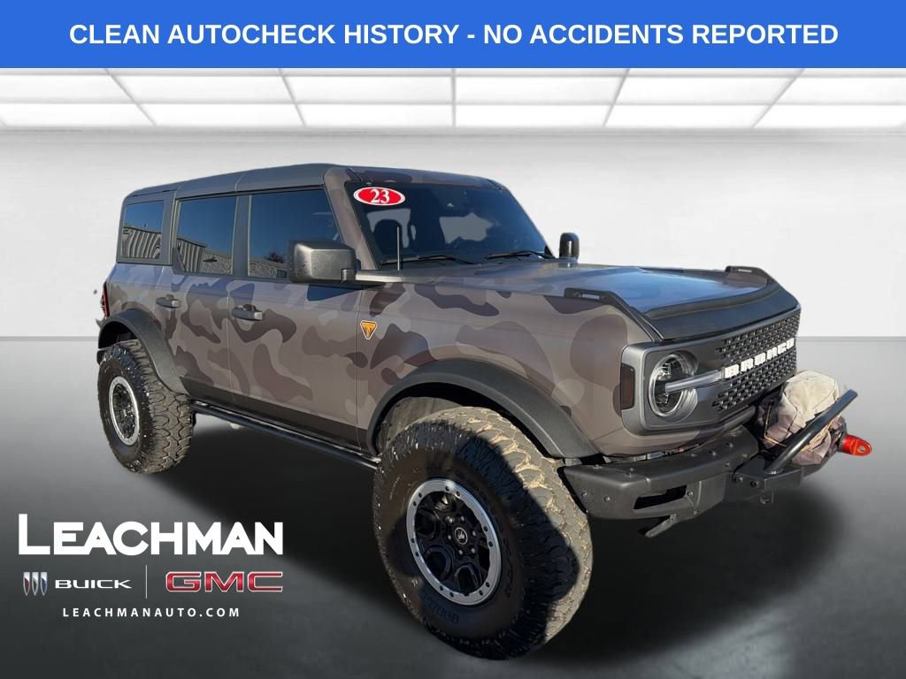 Used 2023 Ford Bronco Badlands w/ Sasquatch Package