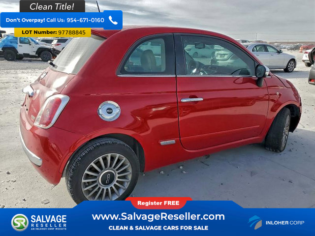 Used 2014 FIAT 500 Lounge w/ Luxury Leather Package image 4