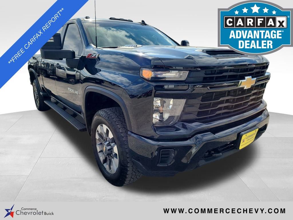 Used 2024 Chevrolet Silverado 2500 Custom w/ Custom Value Package