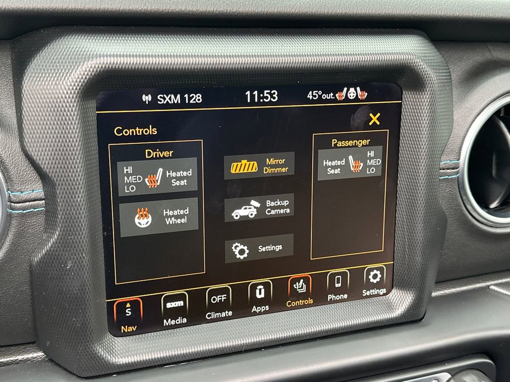 Used 2022 Jeep Wrangler Unlimited Rubicon 4xe w/ Cold Weather Group image 35