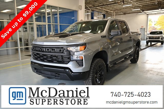 New 2026 Chevrolet Silverado 1500 Custom Trail Boss w/ Dark Appearance Package