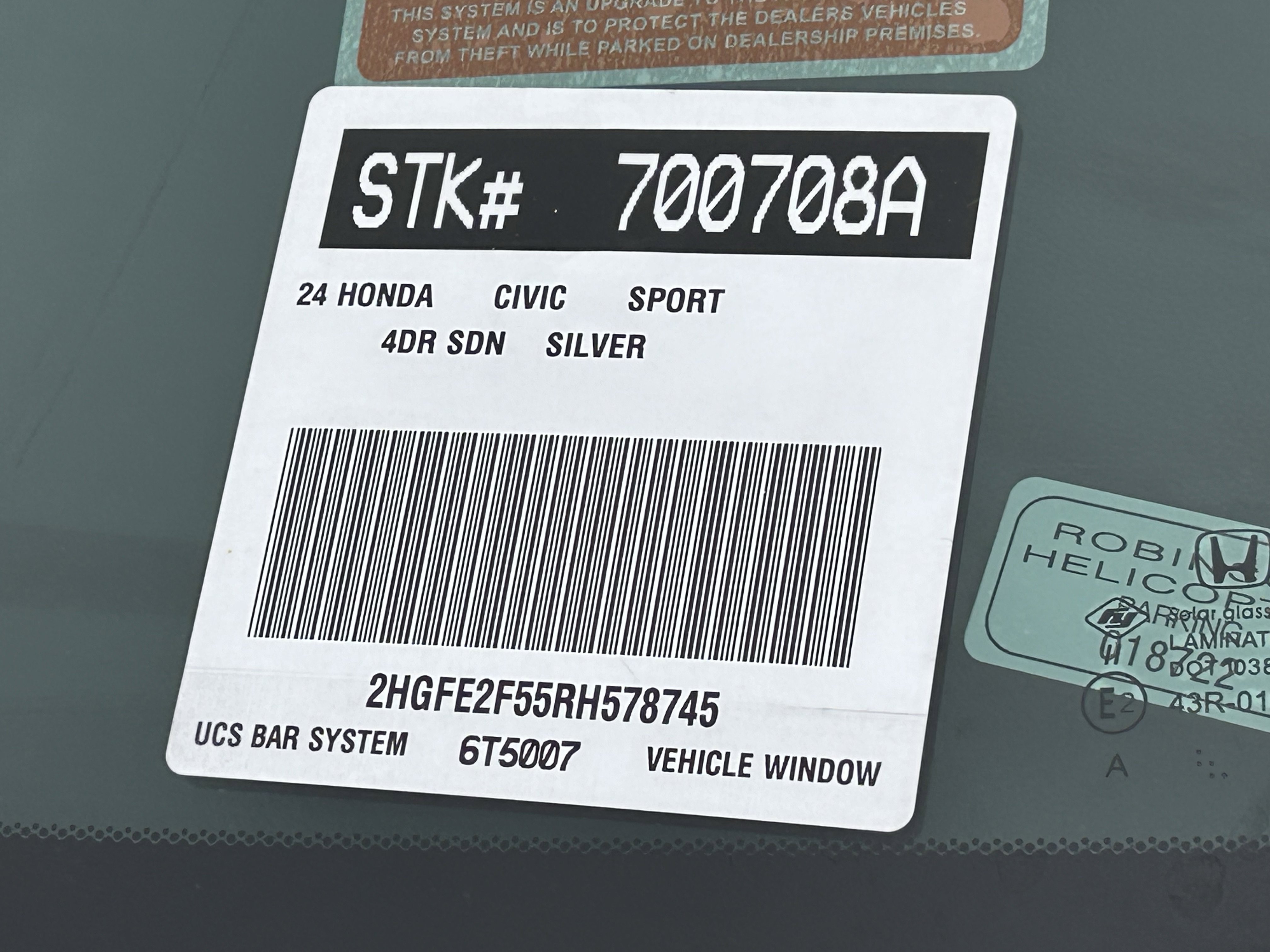 Certified 2024 Honda Civic Sport image 31