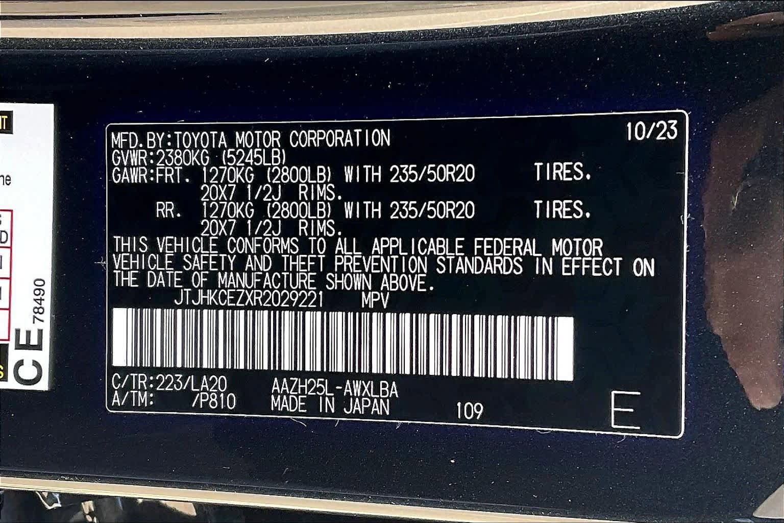 Used 2024 Lexus NX 350h AWD w/ Vision Package image 30