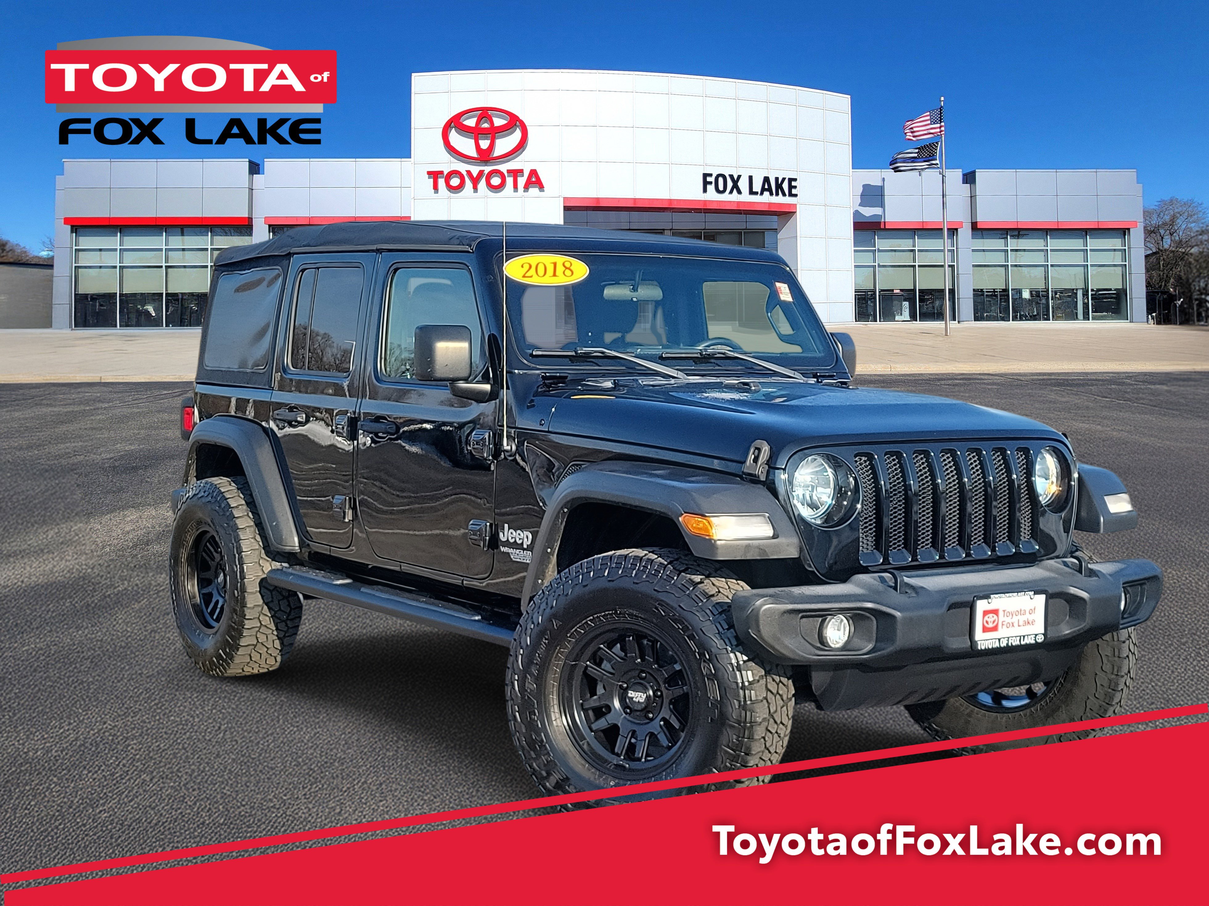 Used 2018 Jeep Wrangler Unlimited Sport S image 1