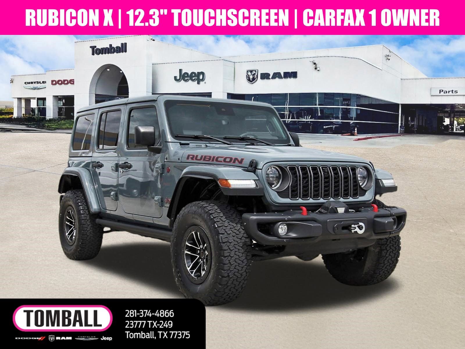 Used 2024 Jeep Wrangler Unlimited Rubicon image 1