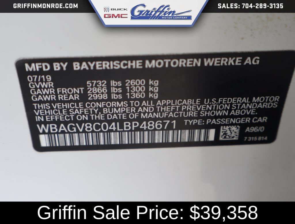 Used 2020 BMW M850i Gran Coupe xDrive AWD/4WD image 47