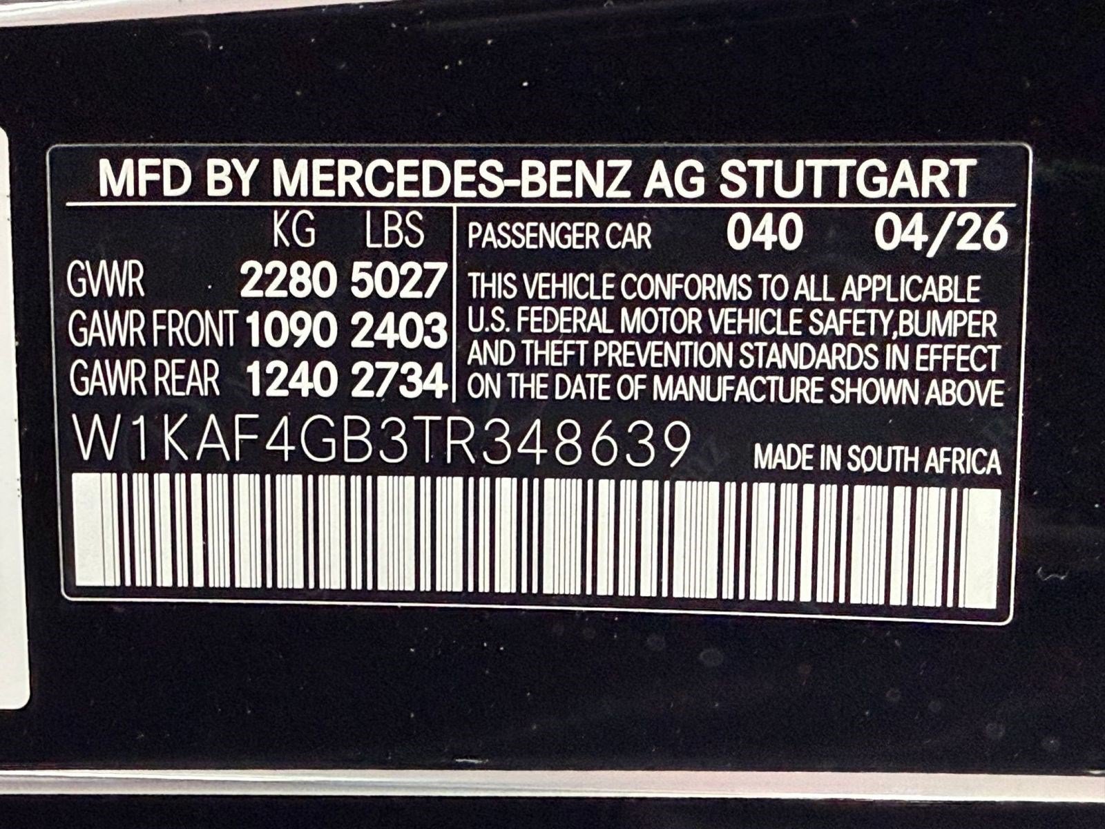New 2026 Mercedes-Benz C 300 Sedan image 23