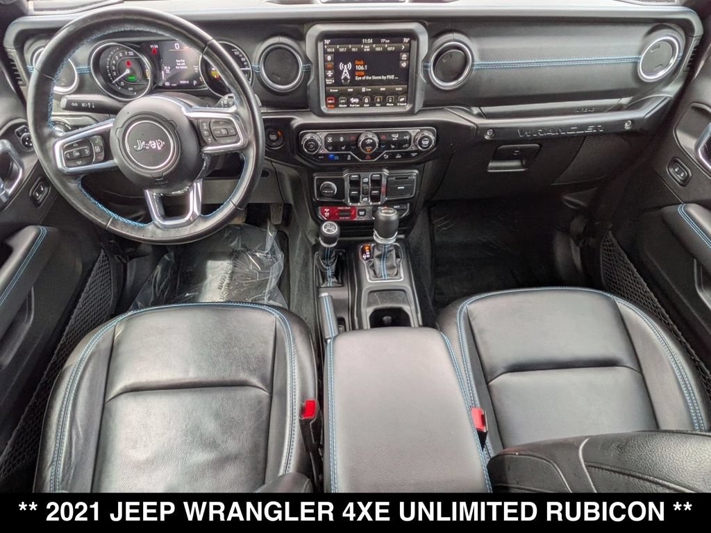 Used 2021 Jeep Wrangler Unlimited Rubicon 4xe w/ Steel Bumper Group AWD/4WD image 25