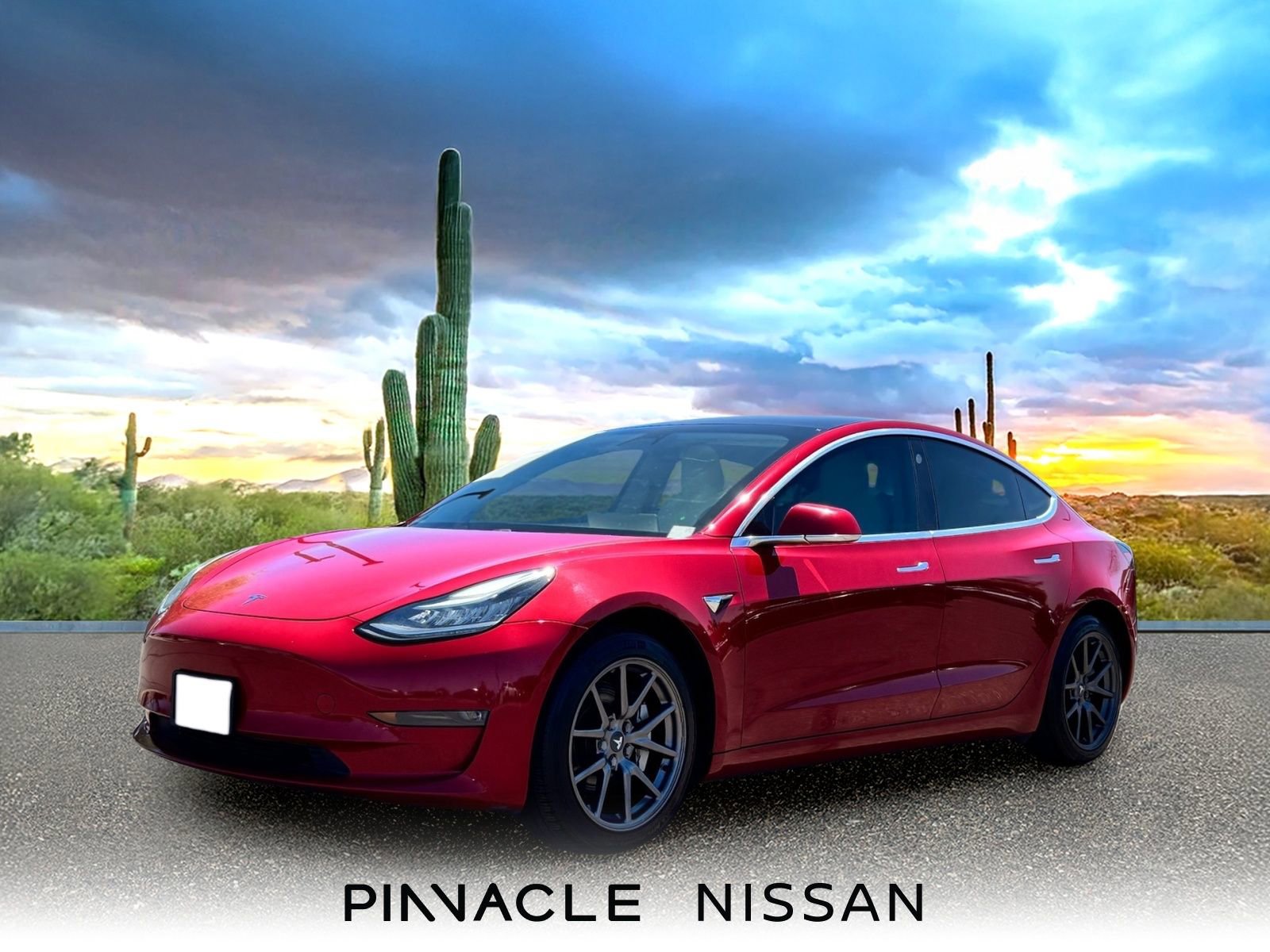Used 2019 Tesla Model 3 Long Range AWD/4WD image 1