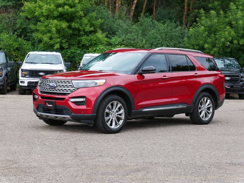 Certified 2023 Ford Explorer Limited w/ Class IV Trailer Tow Package AWD/4WD image 6