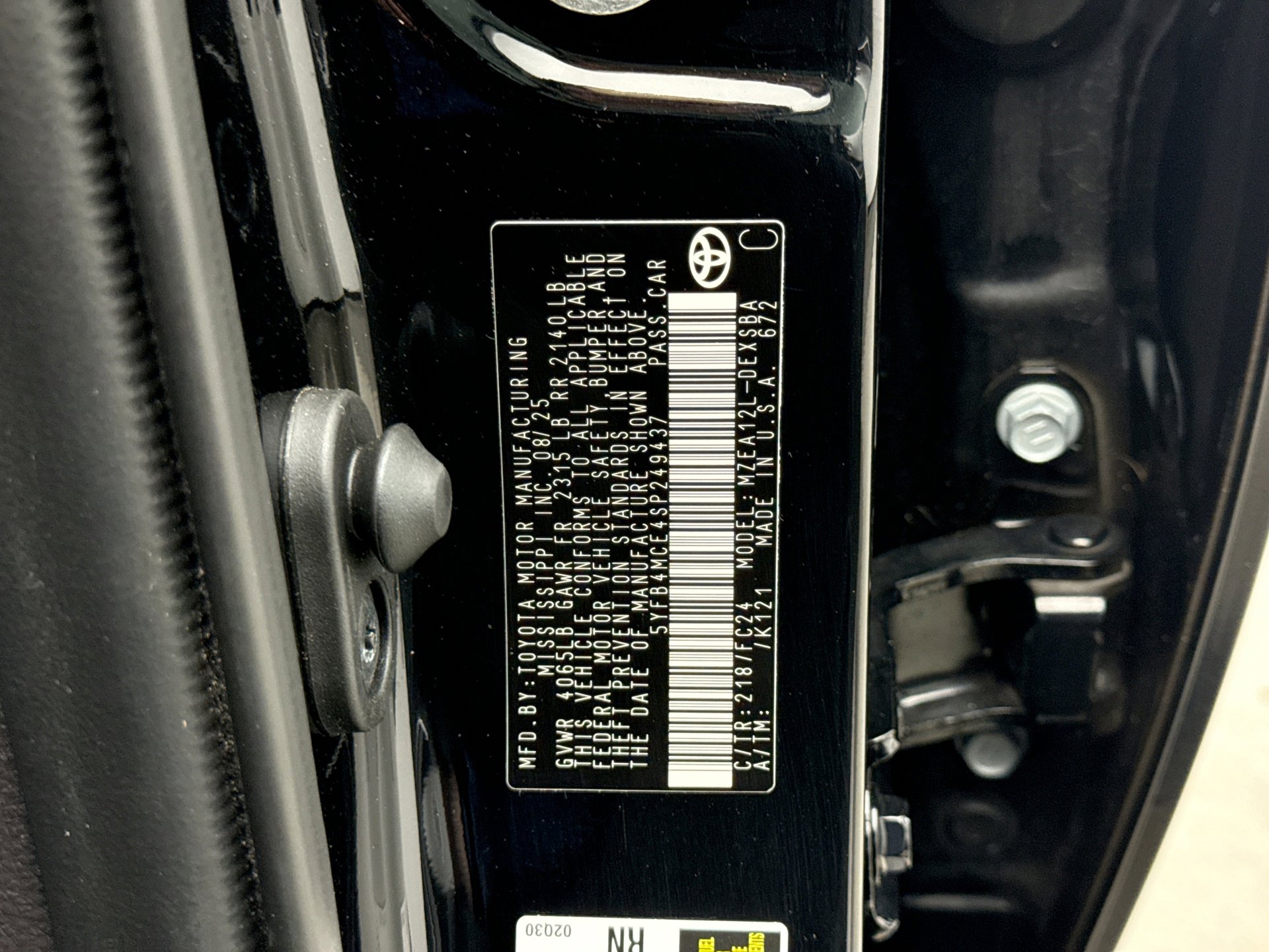 Used 2025 Toyota Corolla FX FWD image 23