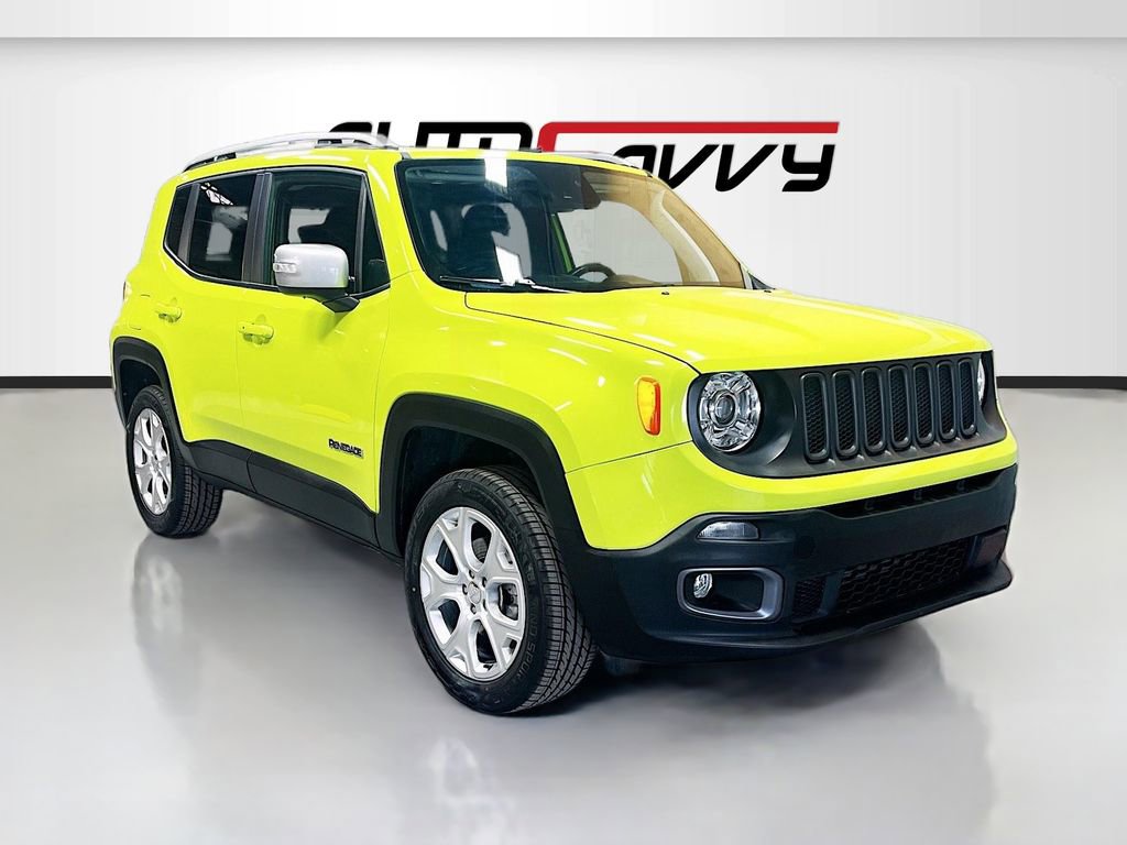 Used 2018 Jeep Renegade Limited w/ UConnect 8.4 Nav Group