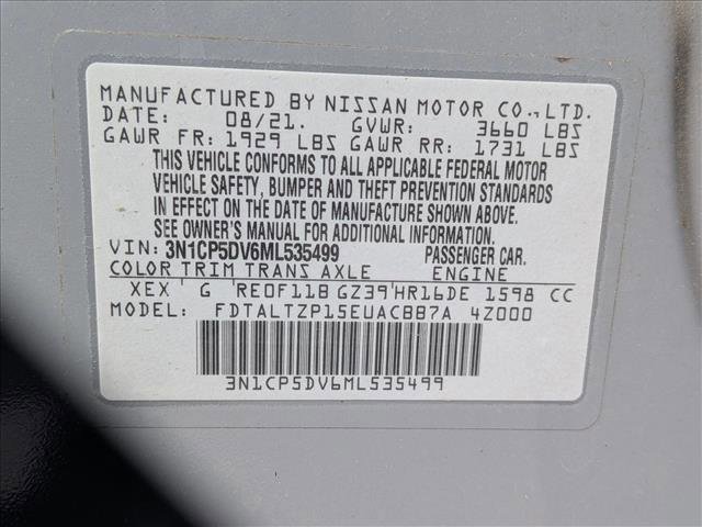 Used 2021 Nissan Kicks SR w/ SR Premium Package FWD image 20