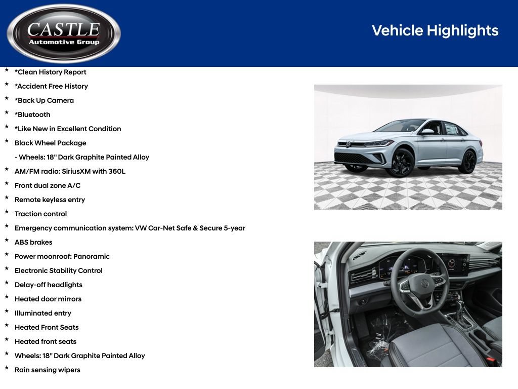 Used 2026 Volkswagen Jetta SE FWD image 3
