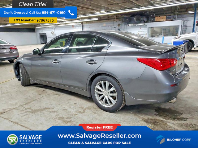 Used 2017 INFINITI Q50 3.0t Premium w/ Driver Assistance Package image 3