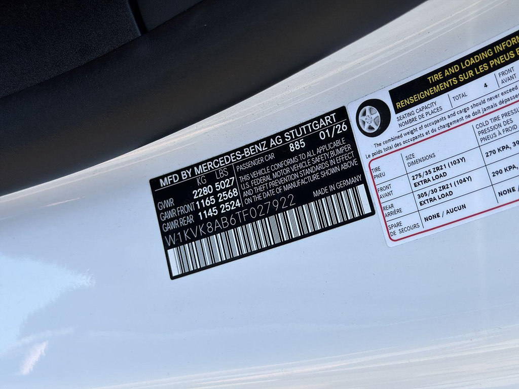 Used 2026 Mercedes-Benz SL 55 AMG 4MATIC image 33