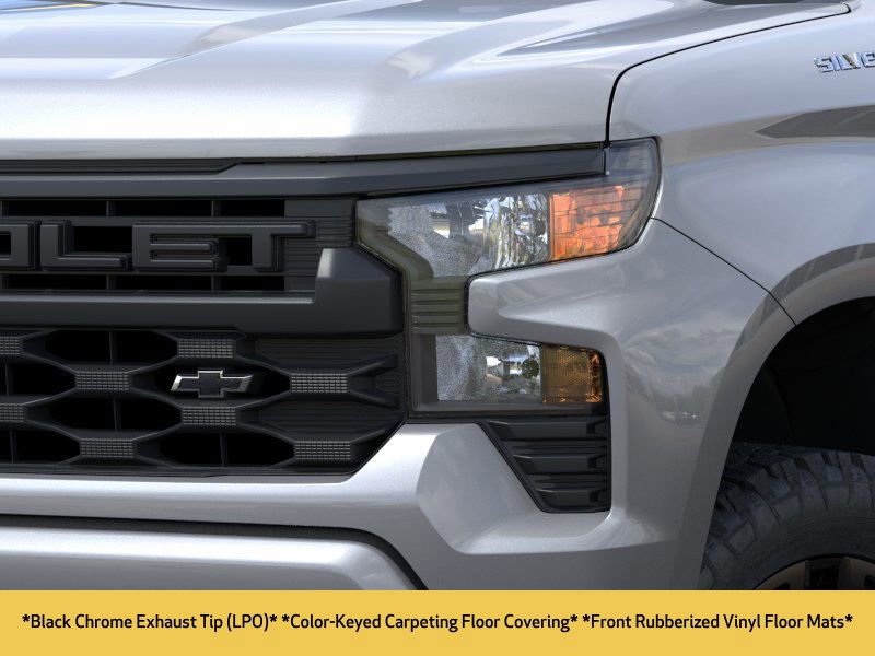 New 2025 Chevrolet Silverado 1500 Custom w/ Turbomax Blackout Package image 20