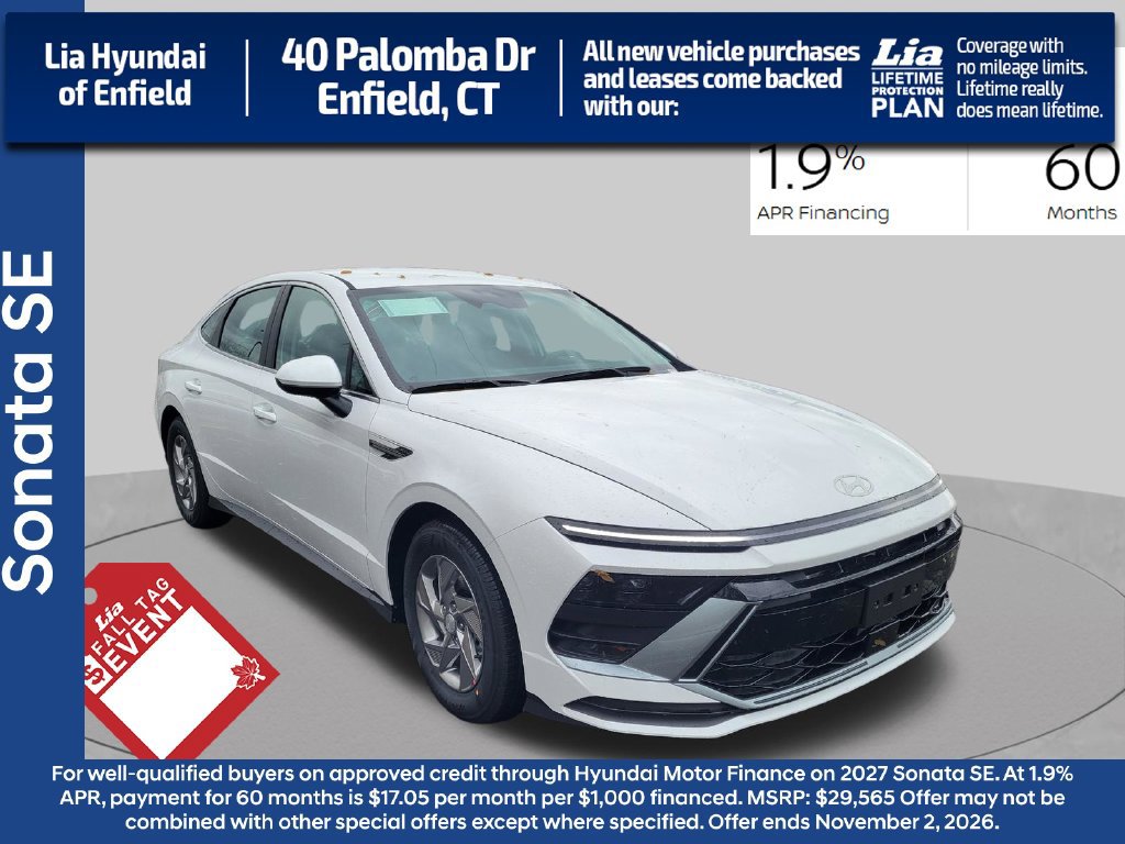 New 2026 Hyundai Sonata SE FWD 360° Tour