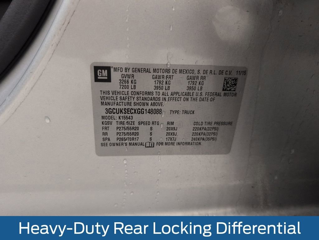 Used 2016 Chevrolet Silverado 1500 LTZ Z71 w/ LTZ Plus Package image 42