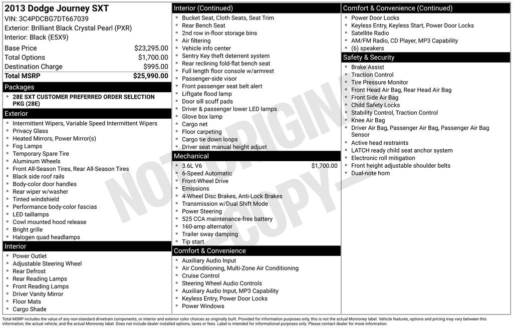 Used 2013 Dodge Journey SXT image 31