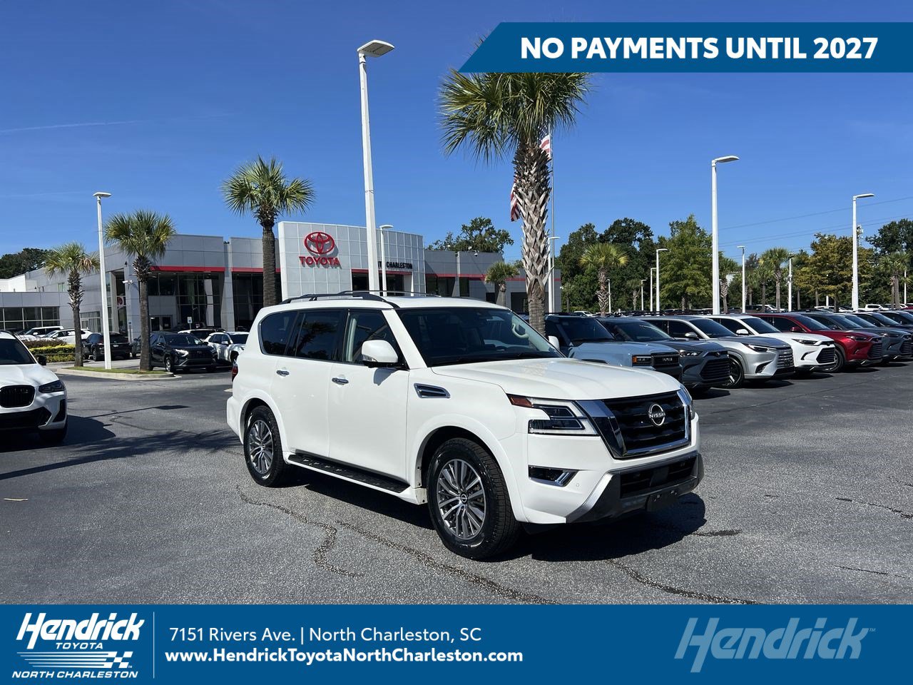 Used 2023 Nissan Armada SL w/ Captain's Chairs Package