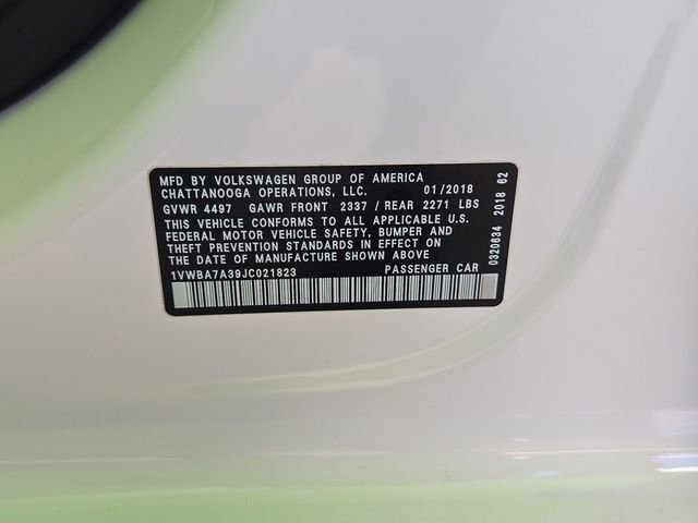 Used 2018 Volkswagen Passat 2.0T SE FWD image 33