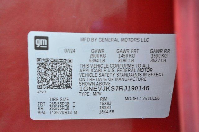 Used 2024 Chevrolet Traverse Z71 w/ Enhanced Driving Package image 14