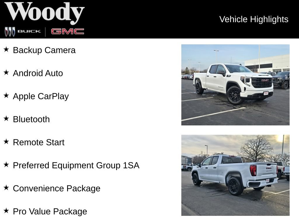 New 2026 GMC Sierra 1500 Pro w/ Graphite Edition image 3