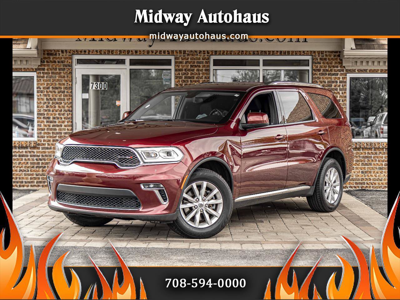 Used 2021 Dodge Durango SXT AWD/4WD image 1