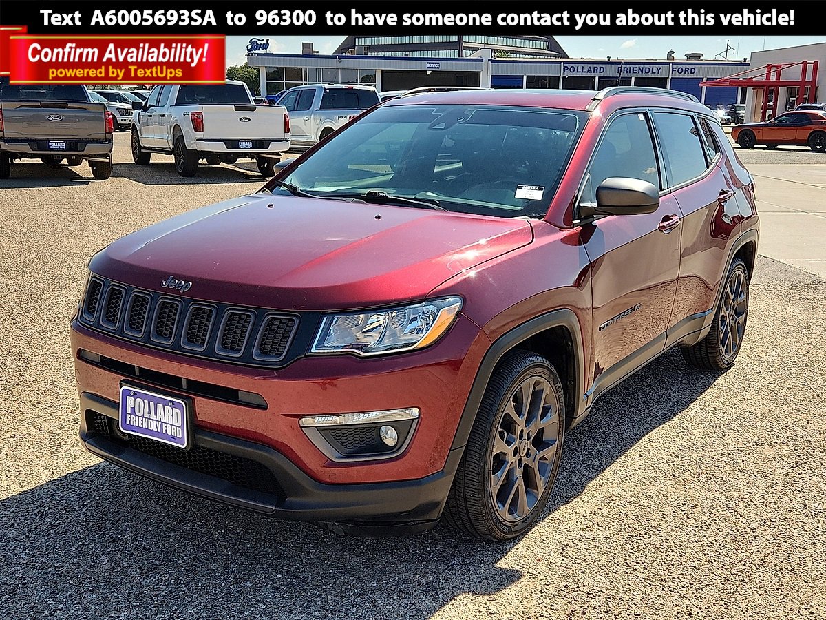 Used 2021 Jeep Compass 80th Special Edition w/ Sun and Sound Group