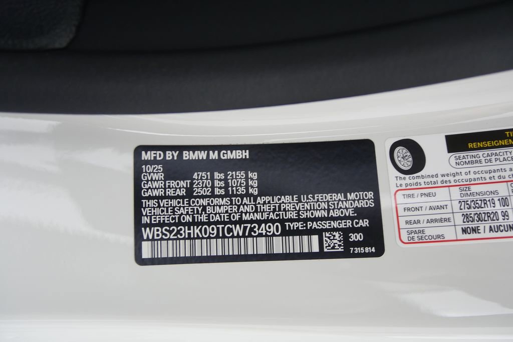 New 2026 BMW M4 Competition w/ Executive Package RWD image 27