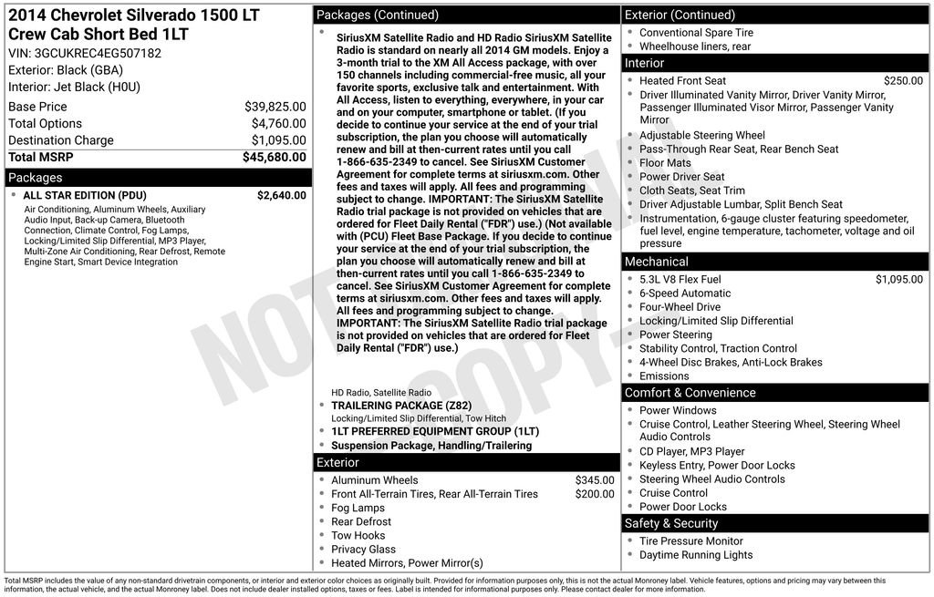 Used 2014 Chevrolet Silverado 1500 LT w/ All Star Edition video 4