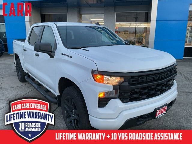 New 2025 Chevrolet Silverado 1500 Custom w/ Turbomax Blackout Package image 2