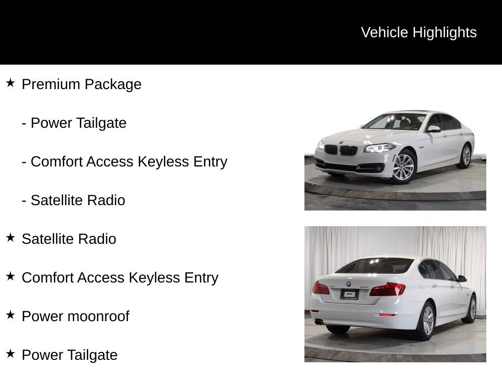 Used 2015 BMW 528i xDrive Sedan image 6