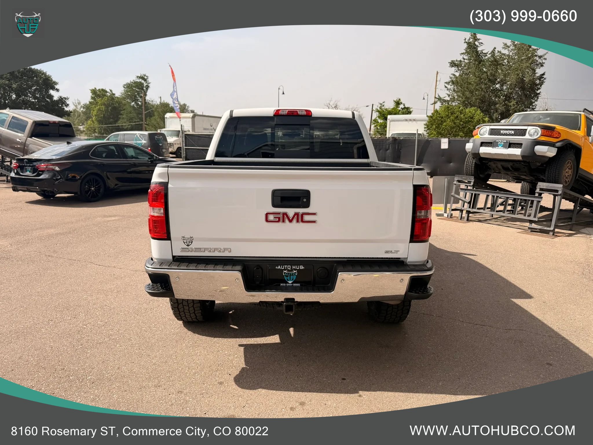 Used 2015 GMC Sierra 1500 SLT w/ SLT Crew Cab Value Package AWD/4WD image 5