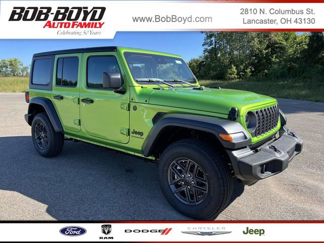 New 2025 Jeep Wrangler Sport S