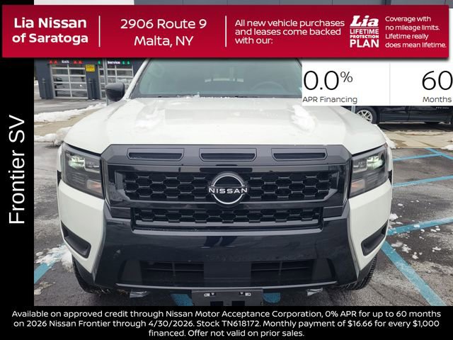 New 2026 Nissan Frontier SV w/ SV Convenience Package image 10