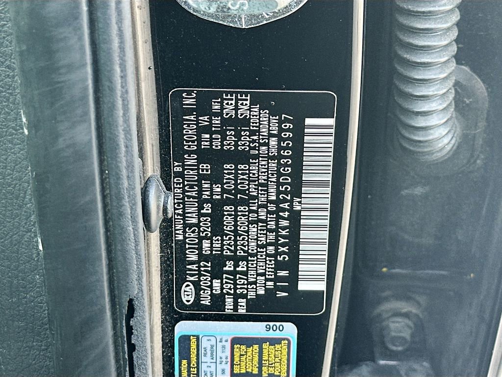 Used 2013 Kia Sorento SX w/ SX Premium Pkg FWD image 32