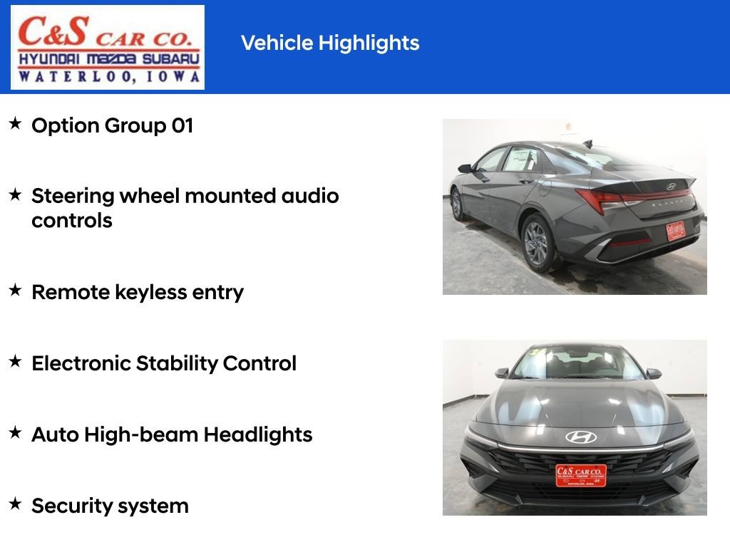 New 2026 Hyundai Elantra Blue w/ Cargo Package image 6