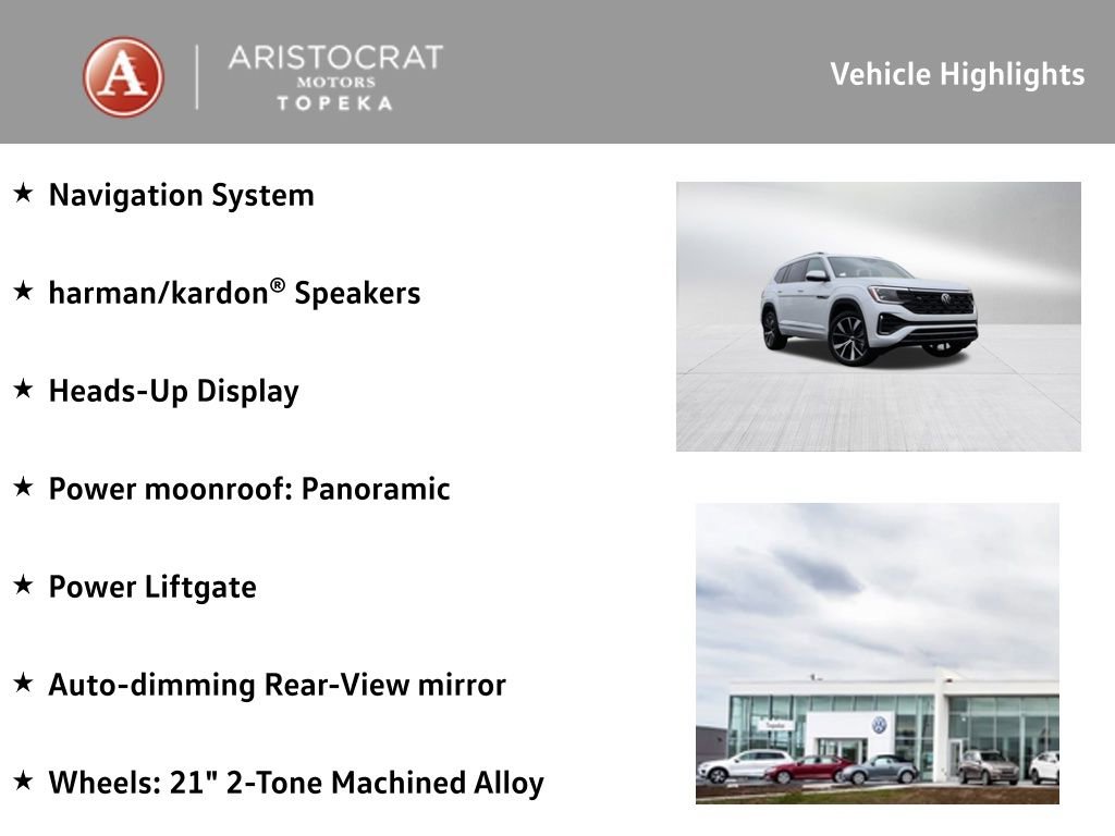 New 2026 Volkswagen Atlas SEL Premium R-Line image 2