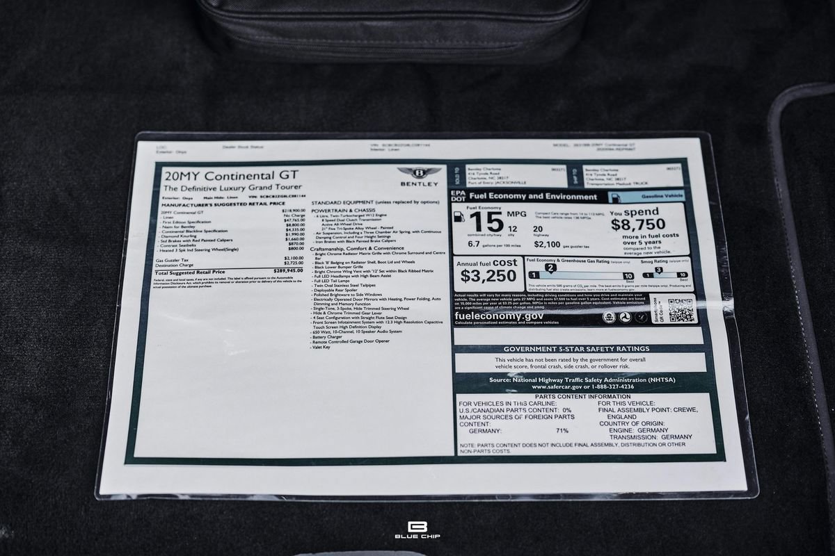 Used 2020 Bentley Continental GT image 38