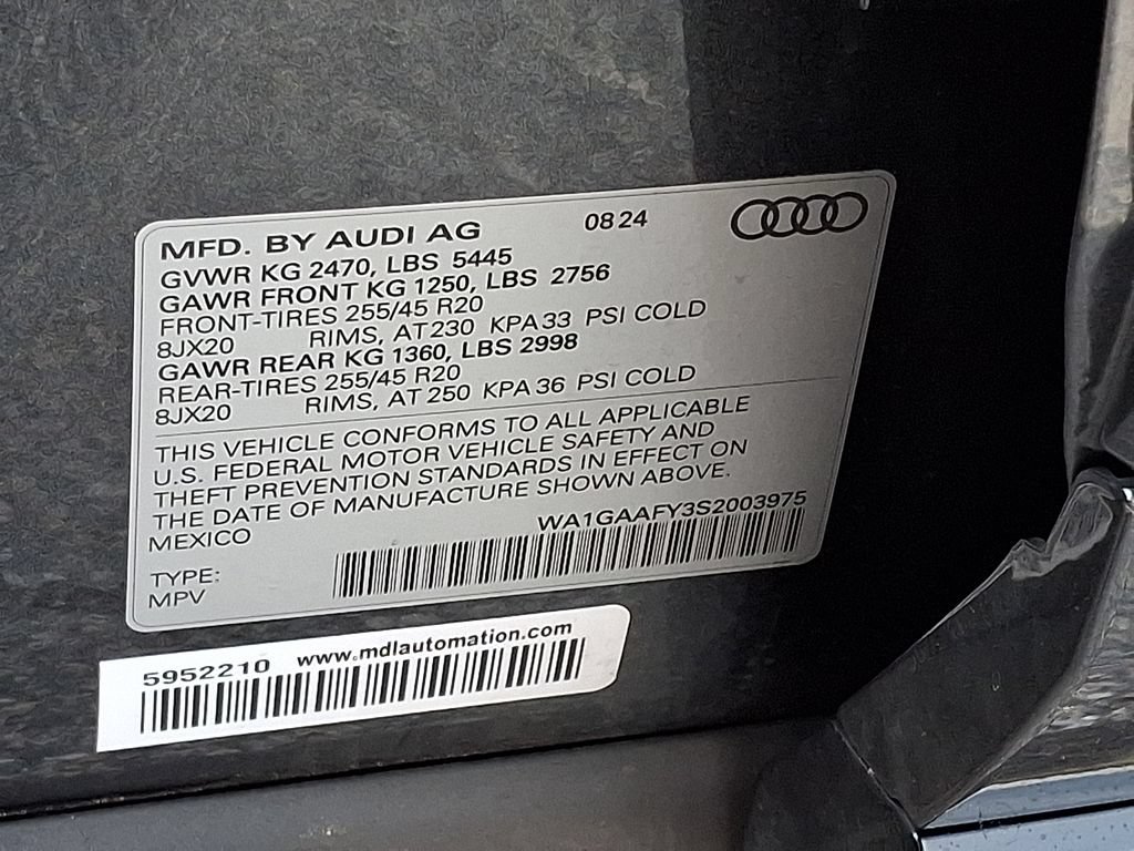 Certified 2025 Audi Q5 2.0T Premium w/ Convenience Plus Package AWD/4WD image 25