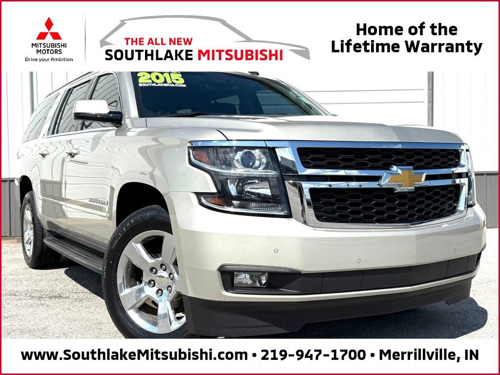 Used 2015 Chevrolet Suburban LT w/ Luxury Package AWD/4WD image 1