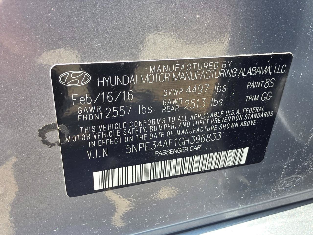 Used 2016 Hyundai Sonata Sport w/ Option Group 03 FWD image 31