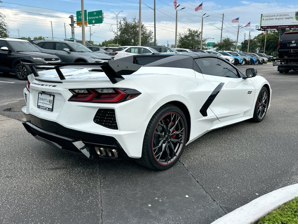 Certified 2023 Chevrolet Corvette Stingray Convertible w/ Z51 Performance Package RWD image 5