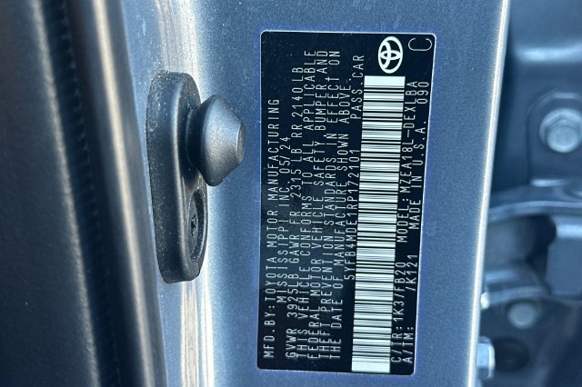 Certified 2024 Toyota Corolla LE FWD image 31