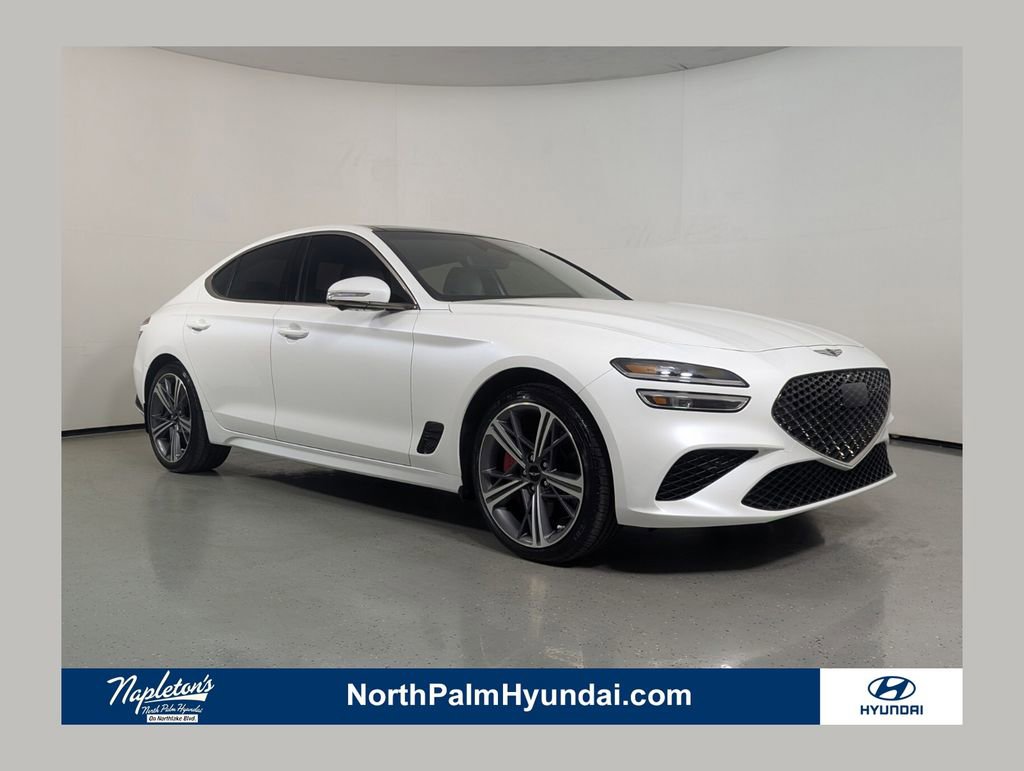 Used 2025 Genesis G70 3.3T Advanced w/ Sport Prestige Package AWD/4WD image 1