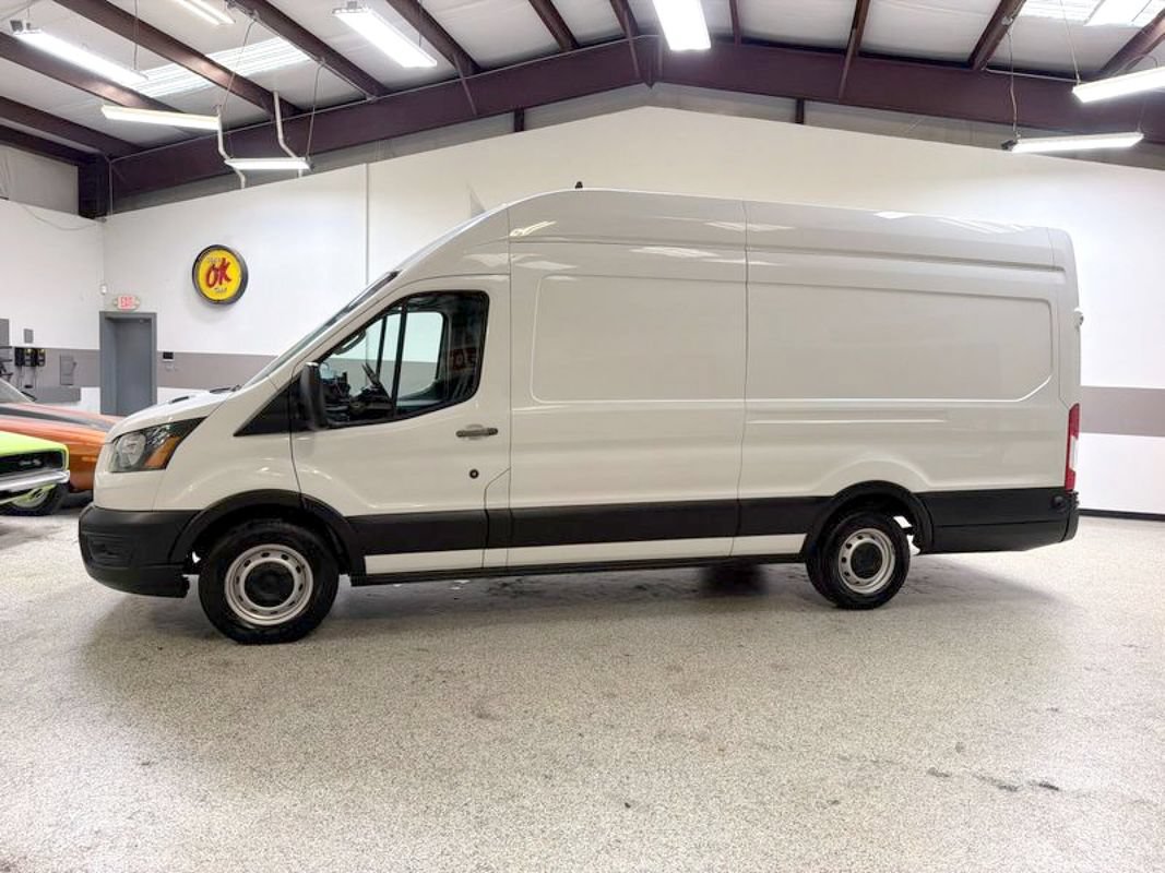 Used 2021 Ford Transit 350 148 High Roof Extended w/ Load Area Protection Package RWD image 2